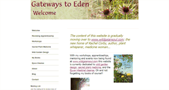 Desktop Screenshot of gatewaystoeden.com